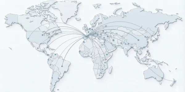 Mapa de cobertura de servicios Lirbatic